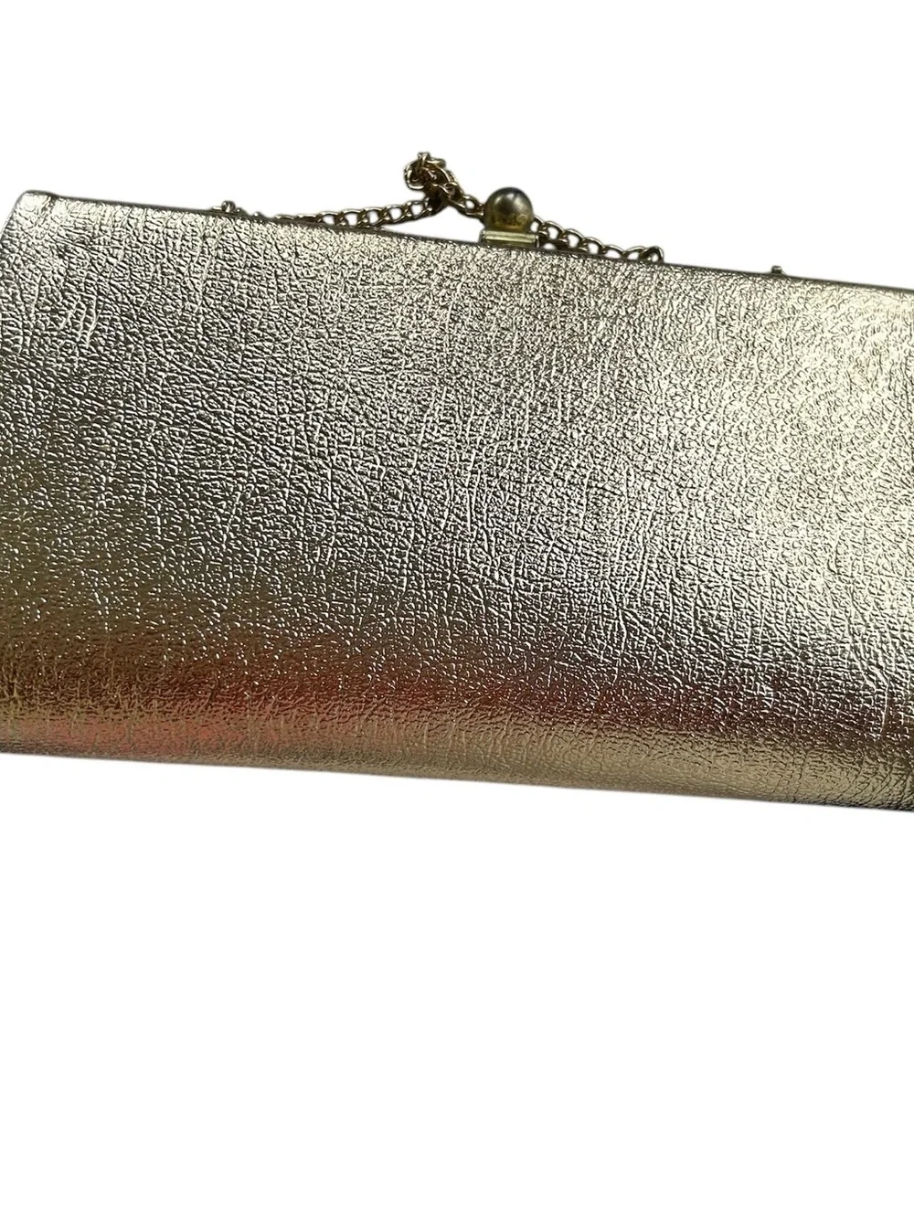 Vintage 1960s Gold Clutch
